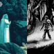 Two bookends of the life of Luke Skywalker, seen in crops of a new poster by Mark Englert.